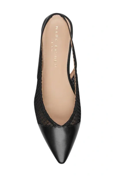 Marc Fisher Ltd Davin Pointed Toe Slingback Flat In Multi