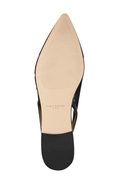 Marc Fisher Ltd Davin Pointed Toe Slingback Flat In Multi