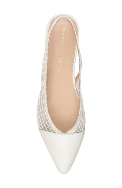 Marc Fisher Ltd Davin Pointed Toe Slingback Flat In Multi