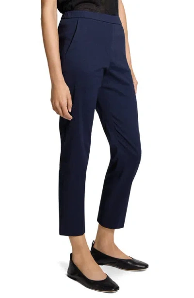 Theory Treeca Pull-on Pants In Blue