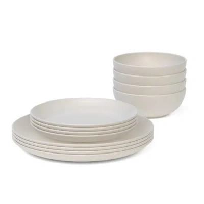 Ekobo Round Side Plate In White