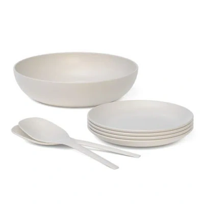 Ekobo Round Side Plate In White