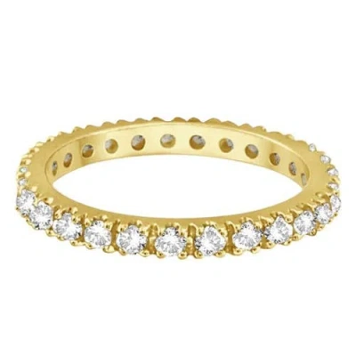 Allurez Eternity Stackable Ring Band 14k In Gold