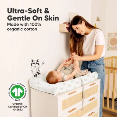 Keababies 2-pack Soothe [protect+] Waterproof Changing Pad Covers In Multi