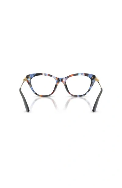 Dolce & Gabbana Full Frame Plain Mirror In Blue