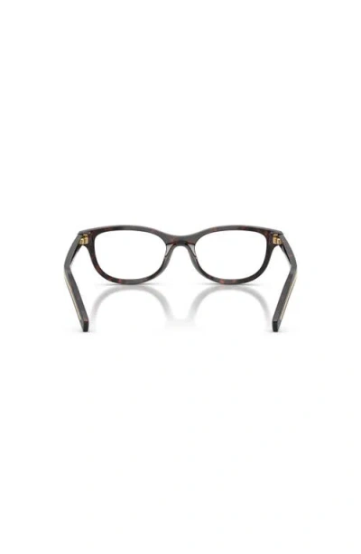 Prada 50mm Oval Optical Glasses In Multi