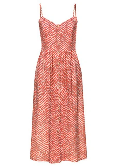 Lascana Button Up Panel Dress In Multi