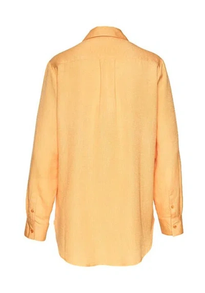 Lascana Button Down Blouse In Orange