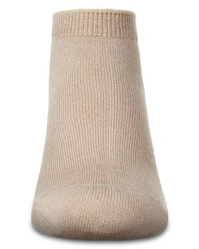 Memoi Basic Silky-soft Gauge Ankle Sock In Gray