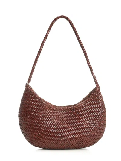 Dragon Diffusion Nova Luna Shoulder Bag In Brown