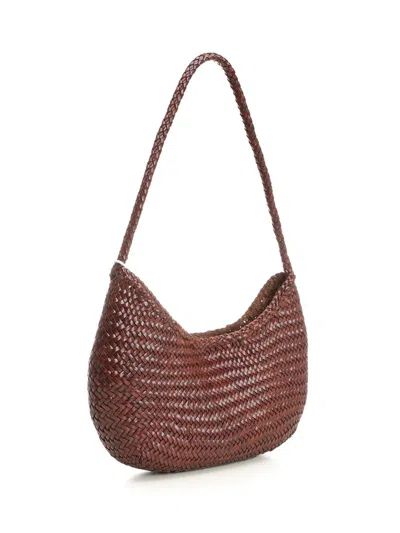 Dragon Diffusion Nova Luna Shoulder Bag In Brown