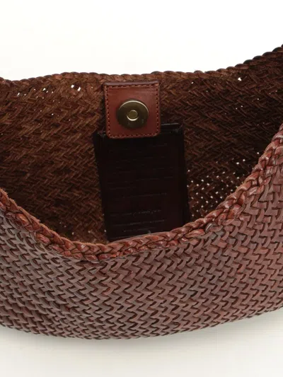 Dragon Diffusion Nova Luna Shoulder Bag In Brown