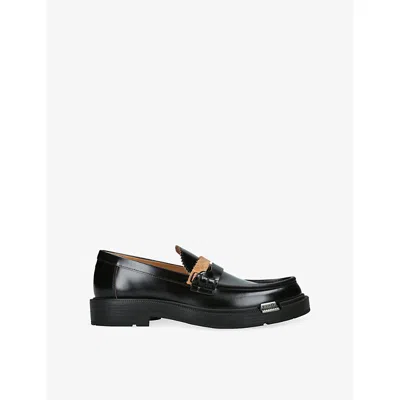 Maison Margiela Sophisticated Loafers For Men In Black