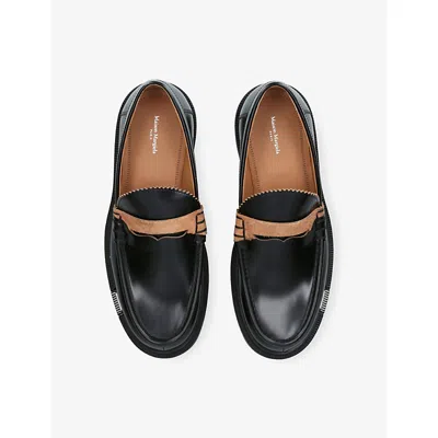 Maison Margiela Sophisticated Loafers For Men In Black