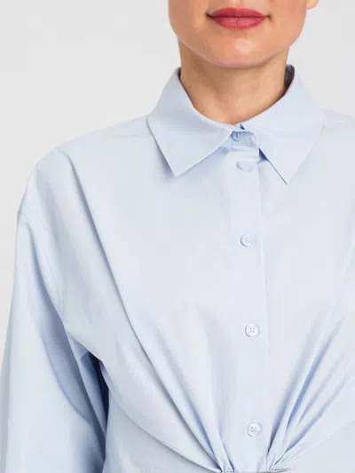 Twinset Button Long-sleeve Shirt In Multi