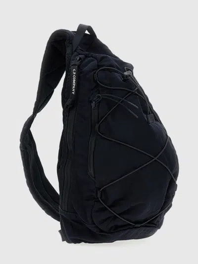 C.p. Company Nylon B Crossbody Backpack Adjustable Strap In Blue