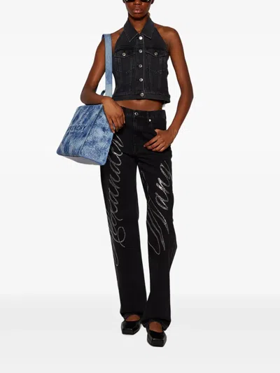 Givenchy G-tote Bag In Blue