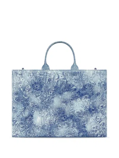 Givenchy G-tote Bag In Blue