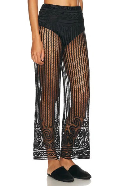 Bode Threadwork Pant In Black