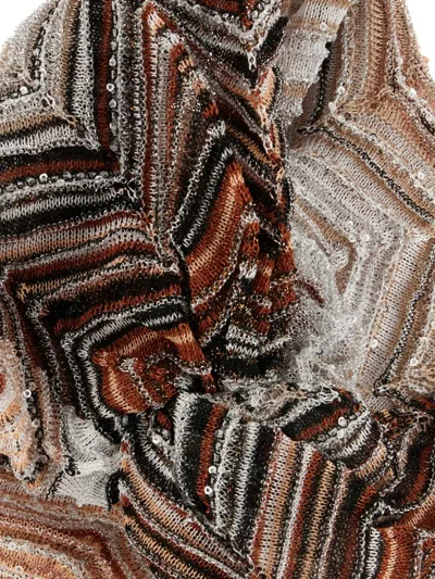 Missoni Zig-zag Pattern Hat In Multi