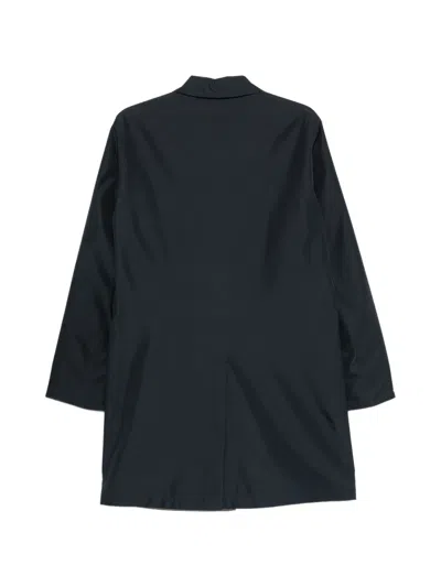 Kired Single-breasted Coat In Blue