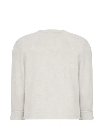 Norma Kamali Bomber1980s Pullover In Gray