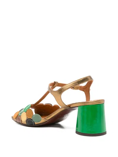 Chie Mihara Rycuse Metallic-effect Sandals In Multi