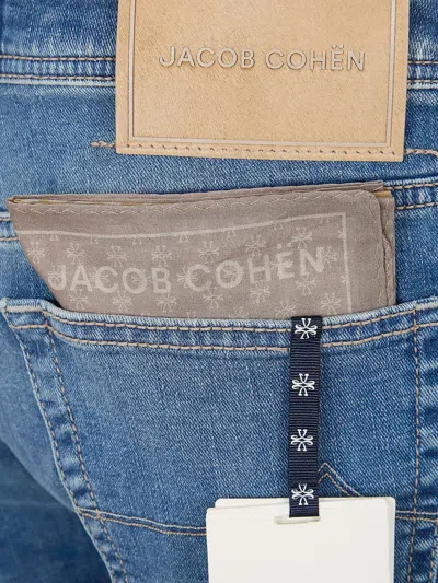 Jacob Cohen Buttoned Regular Jeans In Blue