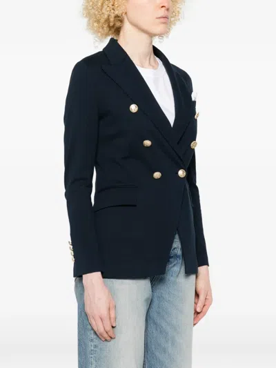 Circolo 1901 Double-breasted Blazer In Blue