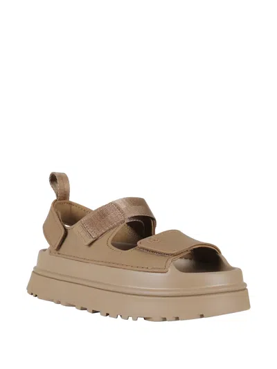 Ugg Touch-strap Sandals In Brown