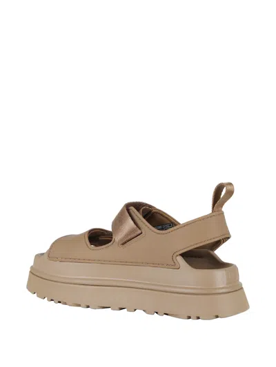 Ugg Touch-strap Sandals In Brown