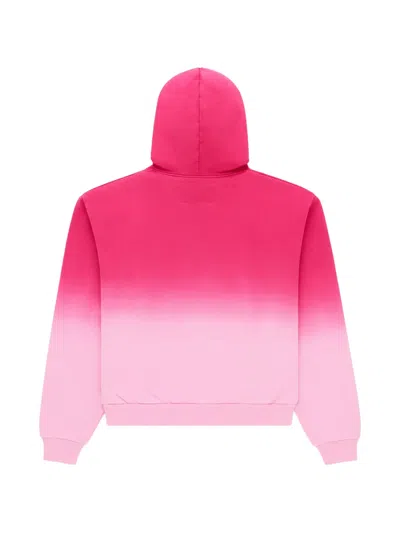Sp5der Ombre-effect Hoodie In Multi