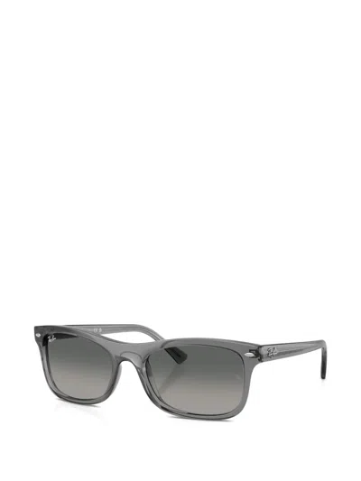 Ray Ban Square-frame Sunglasses In Gold