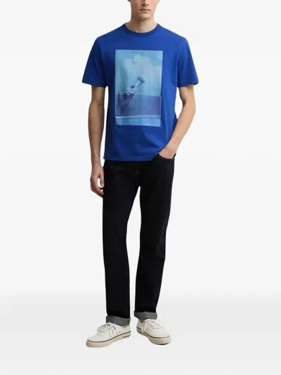 Barbour X Paul Smith Graphic-print T-shirt In Multi