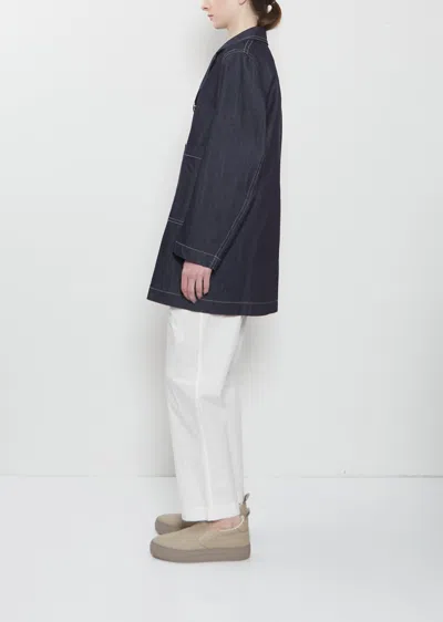 Sofie D'hoore Caban Double-breasted Jacket In Blue