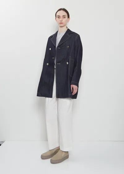 Sofie D'hoore Caban Double-breasted Jacket In Blue