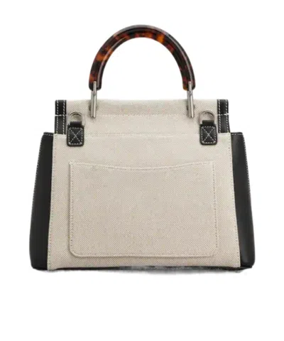 Roger Vivier Viv' Cabas Bag In Canvas