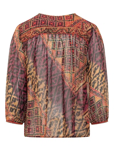 Bash Strapless Top In Brown