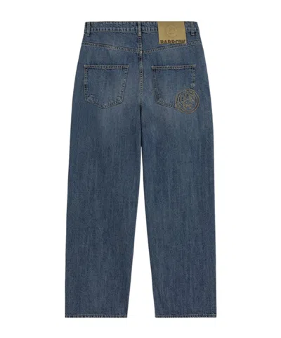 Barrow Patch-pocket Jeans In Blue