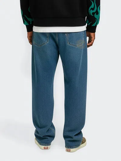 Barrow Patch-pocket Jeans In Blue