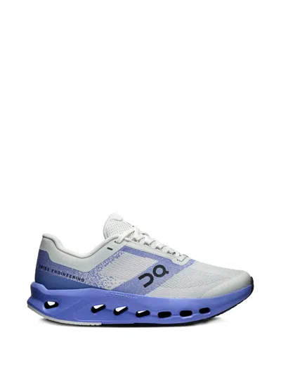 On Running Kids Cloudsurfer Trainers In Blue