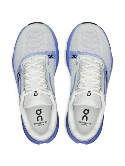 On Running Kids Cloudsurfer Trainers In Blue