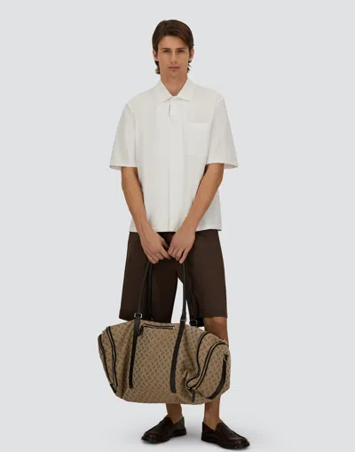 Herno Seer-crease Shirt In White