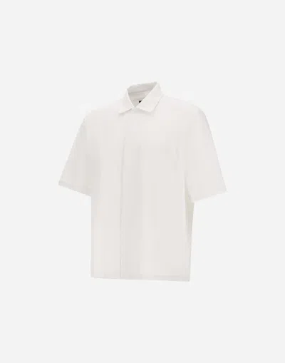 Herno Seer-crease Shirt In White