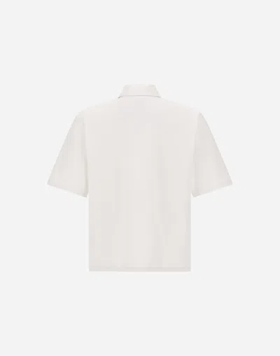 Herno Seer-crease Shirt In White