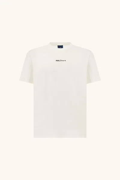 Paul & Shark Lightweight Cotton Jersey T-shirt With Print In White