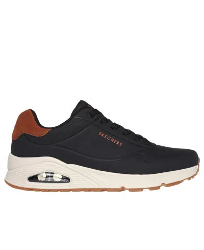 Skechers Street Uno Suited On Air Sneaker In Black