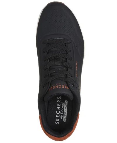 Skechers Street Uno Suited On Air Sneaker In Black