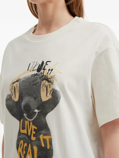 Izzue Graphic T-shirt In Yellow