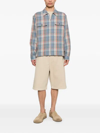 Entire Studios Spar Elasticated Shorts In Neutral